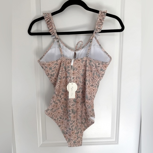 NWT Rylee + Cru Women's Jenni One-Piece Swimsuit - Picture 2 of 3